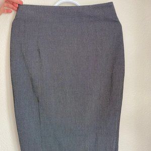 High waisted Grey Pencil Skirt
